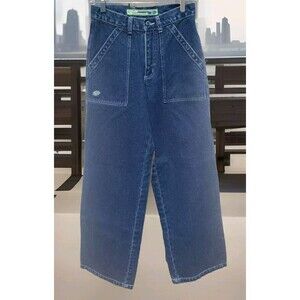 Breakdown 90s Y2K Phat Pants Juniors Sz 5 Wide Leg Jeans w/ Carpenter Pockets
